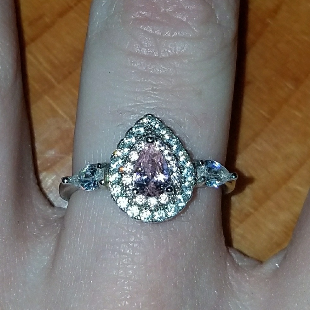 Pretty in pink ring